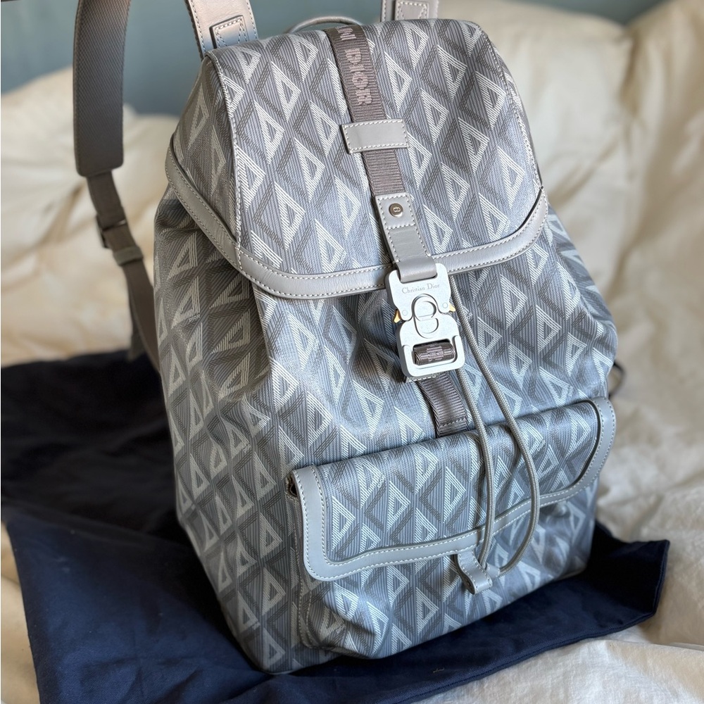 Dior Silver Hit the Road Men's Backpack